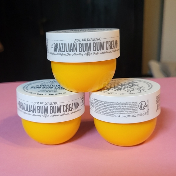 Sol de Janeiro Other - 3-Pack Sol de Janeiro Brazilian Bum Bum Cream: Cheirosa 62, .84oz x3, New